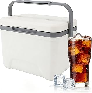 6L Hard Shell Portable Ice Chest Cooler with Handle - Leak Proof Lightweight Insulated Cooler Box Ideal for Car Camping Fishing Beach Picnic BBQ & Outdoor Travel product image