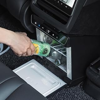 Car Refrigerator for Tesla Model Y Juniper, Rear Center Console Fridge for Model Y 2026~2025, Cooler & Warmer, Portable Freezer for Camping Commuting Sports & Traveling product image