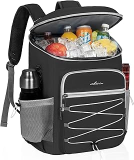 Cooler Backpack, Portable Insulated Leakproof Backpack for 33 Cans (330ml), Lightweight Insulated Soft Cooler Backpack for Picnic, BBQ Camping, Lunch, Beach and Hiking, for Men and Women product image