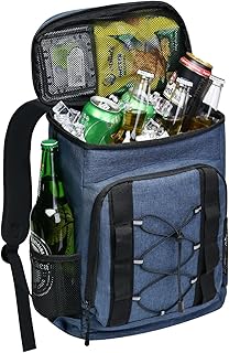33 Cans Insulated Backpack Cooler - Leakproof Waterproof Lightweight Soft Coolers Bag for Camping Picnic Hiking Beach and Lunchbox Backpacks Bags-Leak Proof Ice Chest Back Pack product image