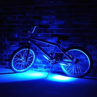 Brightz GoBrightz LED Bike Frame Light - Glowing Bike Underglow Light Bar for Night Riding - 4 Modes Flashing or Steady Glow - Cool Bicycle Lights for Kids, Teens & Adults - Be Cool, Be Safe, Be Seen product image