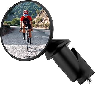 CATEYE BM-45 Bar End Mirror – Ultra Compact Mirror for Road, MTB and Gravel Bikes, Durable Aluminum with Scratch-Resistant Glass, Visibility and Safety for Cyclists product image