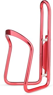 FiveBox Bike Water Bottle Cage, 1Pack Cycling Bicycle Water Bottle Cage Holder Bracket for Mountain Bike MTB Road Bike, Bike Accessories, Made of Lightweight Aluminum Alloy (Red) product image