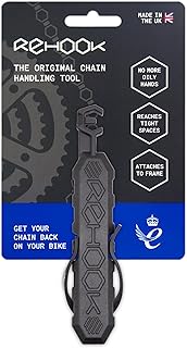 Rehook Original - Black Get Your Chain Back on Your Bike in 3 Seconds. Without The Mess Present for Any Cyclist or Gadget Lover product image