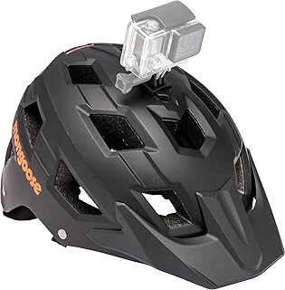 Mongoose Capture Bike Helmet, Ages 8+, Built-in Camera Mount, Durable ABS Shell, Vents for Airflow, Adjustable Fit, Full-Range Internal Pads, Go-Pro Compatible, Helmet for Kids and Adults product image