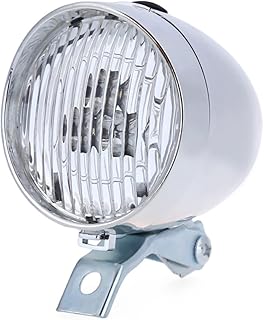 BlueSunshine Vintage Retro Bicycle Bike Front Light Lamp 3 LED Headlight with Bracket product image
