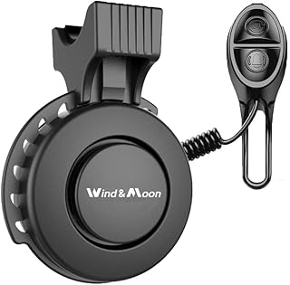 Electronic Bike Horn 120db Cycling Electric Bicycle Horn 4 Sound Modes with Rechargeable Battery Waterproof Bicycle Bell for Kids Boys Adults Mountain Bike/Adjustable product image