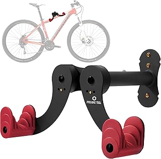 PRO BIKE TOOL Bike Wall Mount - Horizontal Indoor Bike Rack for 1 Bicycle - Bike Rack for Garage - Safe and Secure Bike Hook for Road, Mountain or Hybrid Bikes - Bike Hanger, Bicycle Storage product image