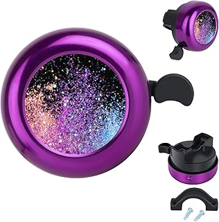 MZELQ Bicycle Bell Cute Clear Sound Adjustable Size Aluminum Bike Accessories Bell Ring for Girls Women Kids Adults product image