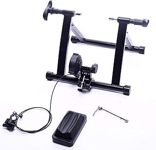 BalanceFrom Bike Trainer Stand Steel Bicycle Exercise Magnetic Stand with Front Wheel Riser product image