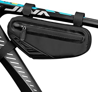 Cool Change Bike Bag Top Tube, Bike Frame Bag Triangle Waterproof Bicycle Under Tube Bag for MTB Road Bike, Cycling Accessories product image