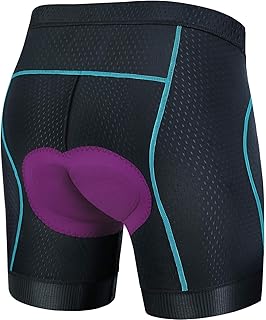 Souke Sports 4D Padded Cycling Shorts Women's Bike Underwear Shorts with Anti-slip Silicone Leg Grips product image