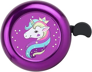 Unicorn Bike Bell for Kids Girls Boys,Adjustable Size Bicycle Bell Bike Accessories for Adult Women Men Clear Sound Bike Horns product image