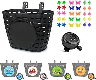 Noviko Bicycle Basket Boys Bike Basket Toddler Bike Baskets Front Handlebar product image