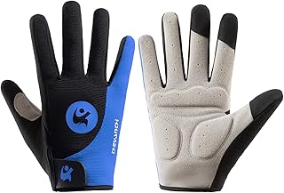 Full Finger Cycling Gloves for Men Women, Touchscreen Fullfinger Bike Gloves for Men Cycling, Paded MTB Glove Biking Glove for Men Bicycle Accessories product image