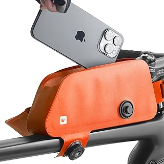Rhinowalk Bike Top Tube Bag Bike Frame Bag Fully Waterproof and Stable Bicycle Frame Bag Bicycle Bag Professional Cycling Accessories for Mountain Road Bike product image