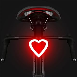 Rechargeable Bike Tail Light LED Bicycle Rear Light Cycling Night Essential Bright Seat Back Safety Lamp 5 Modes Warning Waterproof Flash MTB Light for Men Women Kids product image