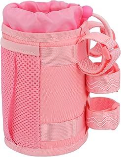 Bike Cup Holder, Water Bottle Holder Handlebar for Bike with Mesh Pockets, Universal Fabric Bicycle Water Bottle Drink Cup Cage for Cruiser Bikes, Scooter, Mountain MTB, Stroller, Wheelchair, Boat product image