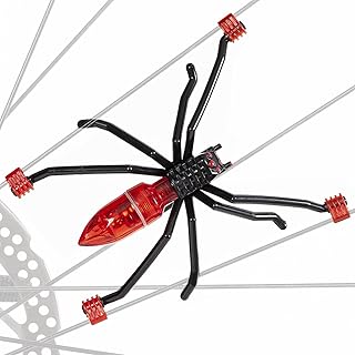Spider Bike Wheel Spoke Lights – Cool LED Bicycle Decorations for Kids – Fun & Safety Accessories for Night Riding – Waterproof Motion-Activated Spider Lights product image