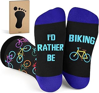 VICRAZY Hiking, Cycling, Camping Socks for Men, Women - Hiking, Bicycle, Camping, Bike Accessories, Stocking Stuffers product image
