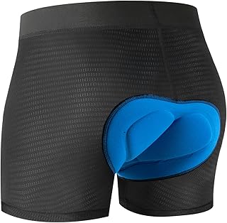 Niksa Cycling Underwear Men Absorbent, 5D Padded Gel Bike Shorts Men, Breathable Bike Liner Shorts for Mountain Biking product image