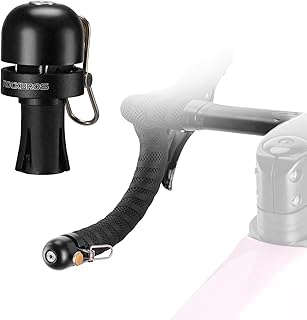 ROCKBROS Bike Bell Copper Alloy Bicycle Bell Road Bike Bells for Adults with 100dB Lound Sound and Fit for 0.87in/22.2 mm Bicycle End Plug product image