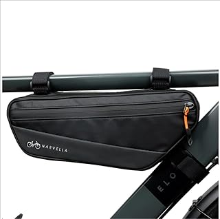 1.8L Bike Bicycle Frame Storage Bag with Tire pump & Bike Repair Kit – Waterproof Triangle Cycling Pouch with Pockets for Wallet, Phone, Tools, Keys for Adult Bikes, Mountain Bike, MTB product image