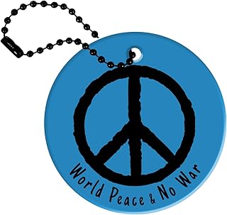 World Peace Reflective Gear, a Must-Have for Nighttime Safety, can be Decorated on Backpacks, Bicycles, pet Ropes, Clothes, Keychains, and Other Items. product image