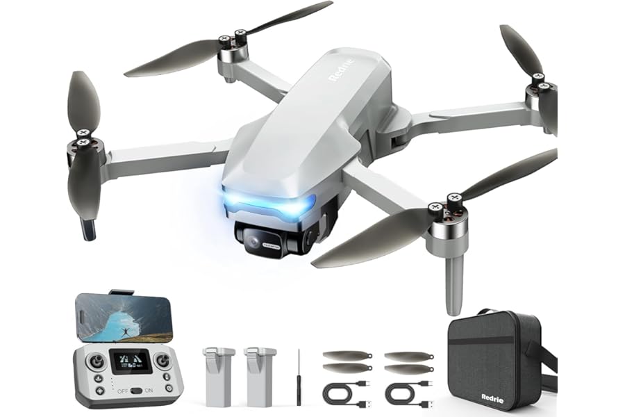 Drones with Camera for Adults 4K, Foldable Beginner Drone with Brushless Motor, Auto Follow, Tap Fly, Circle Fly, One Key Start, Under 249g product image
