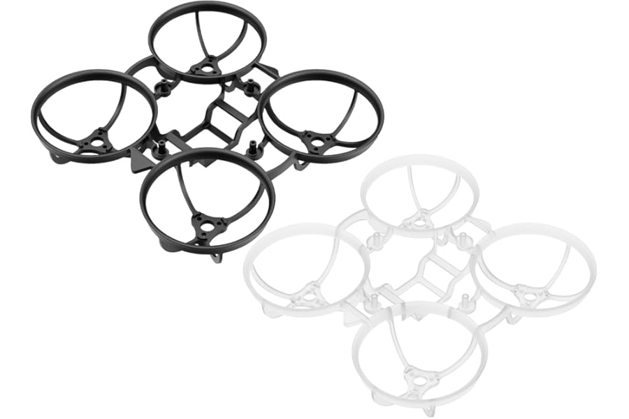 BETAFPV 2pcs Air65 II 65mm Brushless Whoop Frame Kit for DIY Ultralight Weight 1S Micro Racing FPV Quadcopter compatible for Matrix 1S FC, 31mm/1219S Propellers 07xx 08xx Series Motors product image