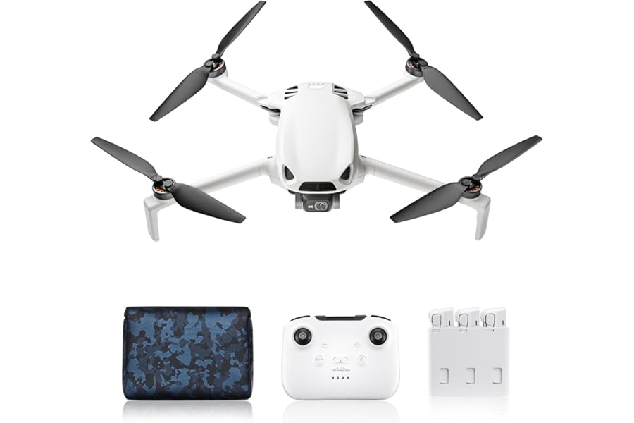 Skyrover S1 Mini Drone Combo with Camera 4K/60fps Video, 48MP Photo with 8K Image Quality, 3-Axis Gimbal Stabilization, 39,000ft Video Transmission, Under 249g, Auto Track, 120-Min Flight Time with 3 Batteries product image