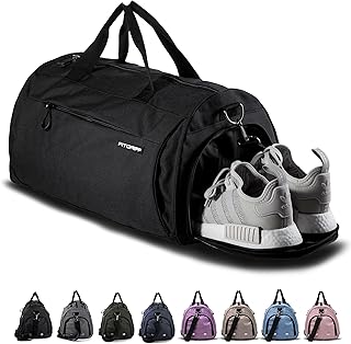 Fitgriff® Gym Bag for Men & Women with Shoe & Wet Compartment - Duffle Bag for Travel, Sports, Fitness & Workout product image