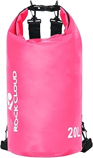 ROCK CLOUD Dry Bag Waterproof 20L Dry Sack for Kayaking Rafting Boating Beach Surfing Swimming Canoe Camping Hiking Fishing Ski product image