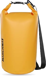 MARCHWAY Floating Waterproof Dry Bag Backpack 5L/10L/20L/30L/40L, Roll Top Sack Keeps Gear Dry for Kayaking, Rafting, Boating, Swimming, Camping, Hiking, Beach, Fishing product image