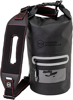 Mission Darkness Dry Shield Faraday Tote 7L Capacity // Waterproof Dry Bag for Electronic Device Security & Transport Signal Blocking Anti-Tracking EMP Shield Data Privacy Fits Phones Tablets Radios product image