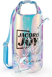 10L Dry Bag Iridescent TPU Waterproof Beach Bag for Kayaking Boating Swimming Rafting product image