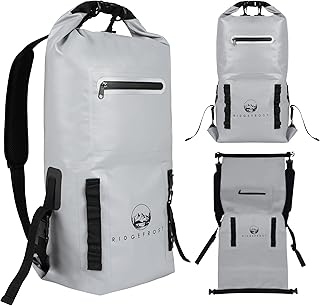 20L Dry Bag | Waterproof w/2 Compartments | Dry Bag for Beach & More | Lightweight Roll-Top & Roll-Bottom backpack product image