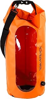 YakAttack 20L Roll-Top Waterproof Dry Bag with Air Valve | Durable & Water Resistant | Compact Storage | Remove Trapped Air | Additional Buoyancy | Dry Bag for Kayaking, Hiking, Boating & Camping product image