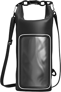 Drench 2L Waterproof Floating Phone Bag – IPX8 Dry Bag with Dual-Seal Protection, Touchscreen Window, Adjustable Strap & Roll-Top Closure – Waterproof Pouch for Boating, Kayaking & Beach Gear product image