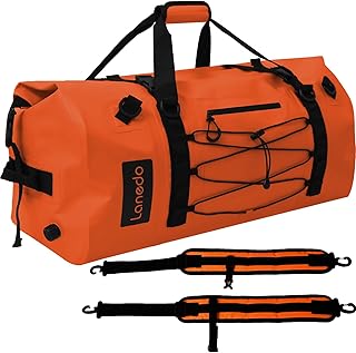 80L Dry Bag Large Waterproof Bag Roll-Top Heavy Duty Fishing Duffel Bag with Durable Straps & Handles for Kayaking Paddle boarding Boating Rafting Fishing product image