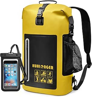 Dry Bag Backpack 20L/30L/40L- Roll Top Closure Bag - Heavy Duty Dry Bags Waterproof - Lightweight Durable Floating Dry Bag with IPX8 Waterproof Phone Case product image