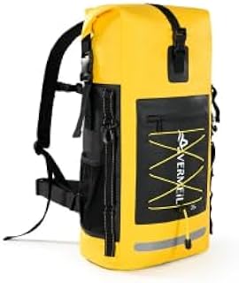 Waterproof Backpack Dry Bag with bungee cord Yellow product image