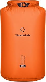 Thous Winds Waterproof Dry Bag, 30D Lightweight Dry Storage, 12L/24L/36L Roll Top Floating Sack for Outdoor, Camping, Kayaking, Beach, Water Sports product image