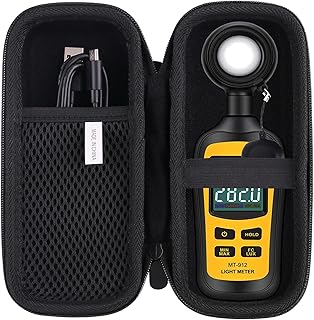 Hard EVA Carrying Case Compatible with URCERI Light Meter Digital Illuminance Meter Handheld Ambient Temperature Measurer storage case product image