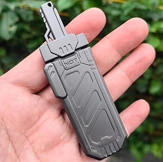 T-Conceal EDC Fidget Sliders Fidget Toys Stress Relief for Adults Metal Toy Mechanical Push Stress Relief Toy Sword Style Fidget Toy for (Grey) product image