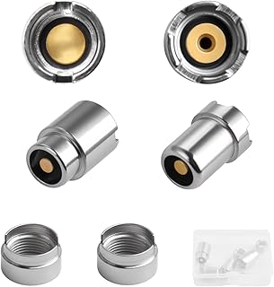 6 pcs 510 Thread Magnetic Adapter Kit Thread Screw Converter 510 threaded battery vaporizer vape coils Soldering Iron Adapter Connector Accessories for Circuit Board Repair Tools product image