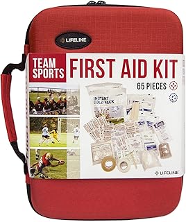 Team Sport First Aid and Safety Kit, Stocked with Essential First aid Components for Emergencies Resulting from Outdoor and Team Sports Activities product image