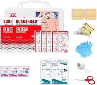Ever Ready First Aid Basic Burn Kit with Burn Gel & Dressing for Common Burns and Scalds product image