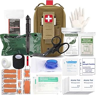 Ifak Trauma Kit, Ifak Med Trauma Kit, Molle Tactical Emergency First Aid Kit Refill Supplies Insert for Duty Belt product image