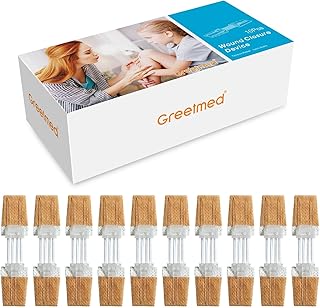 Emergency Wound Closure Device 10 Pcs Zip Stitch Wound Closure Strips Laceration Kit Sutures Bandaids for Wounds Repair Without Sew Quick Clot First Aid Wound Care for Outdoor Hiking product image